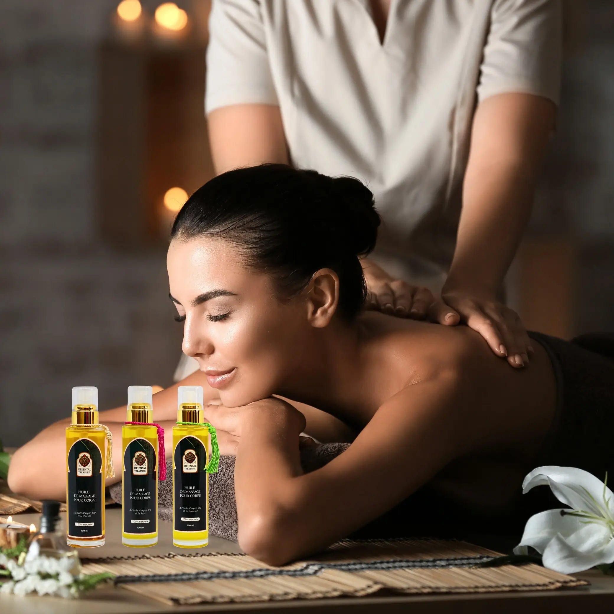 Huile de massage