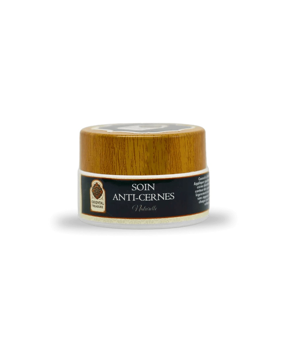 Pot de crème anti cernes, à base d'ingrédients naturels des yeux - Oriental treasure