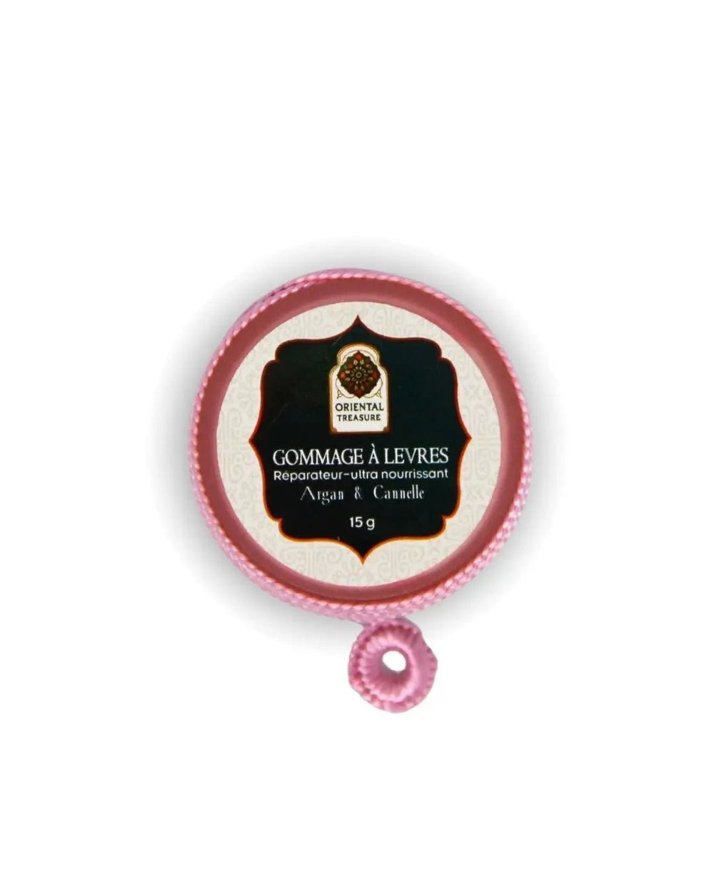 gommage à lèvres, un soin réparateur et nourrissant pour les lèvres à base d'argan et de cannelle