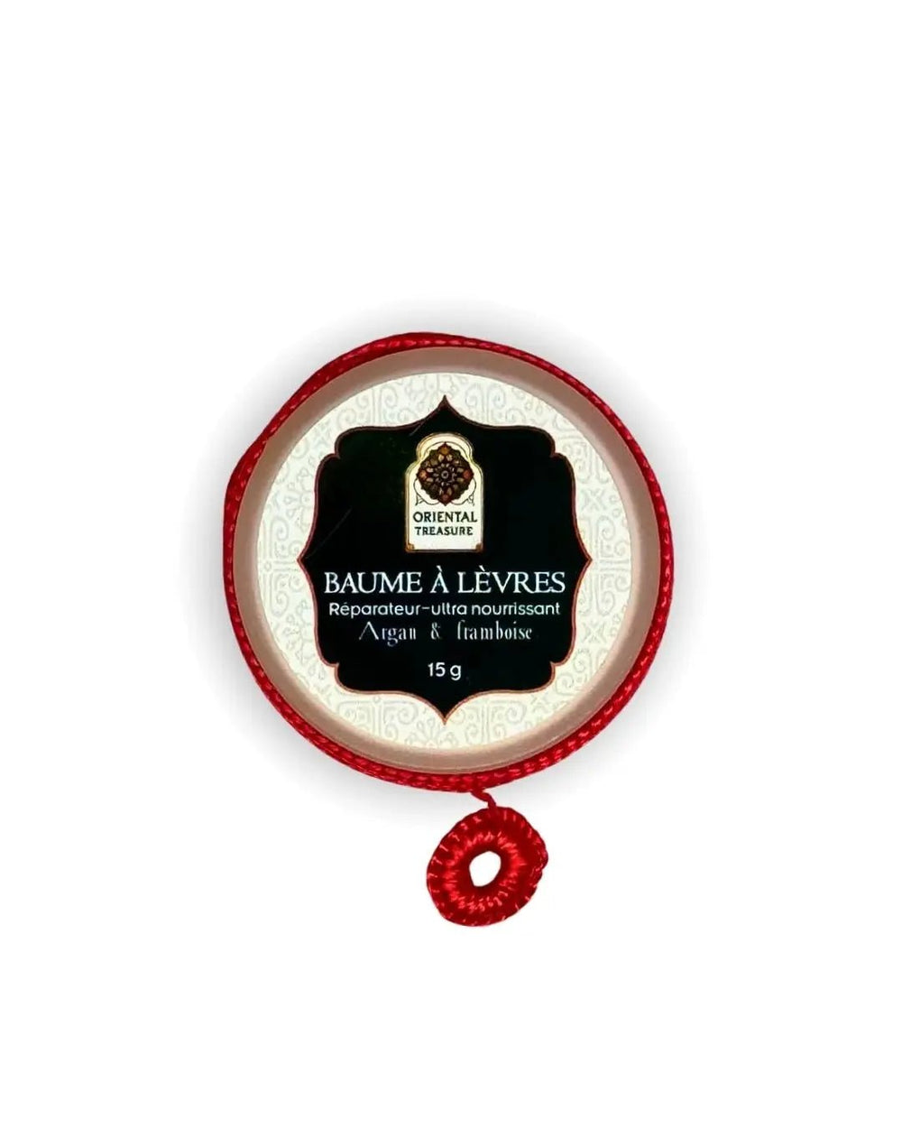 Pot de baume à lèvres réparateur et nourrissant à l'argan et la framboise