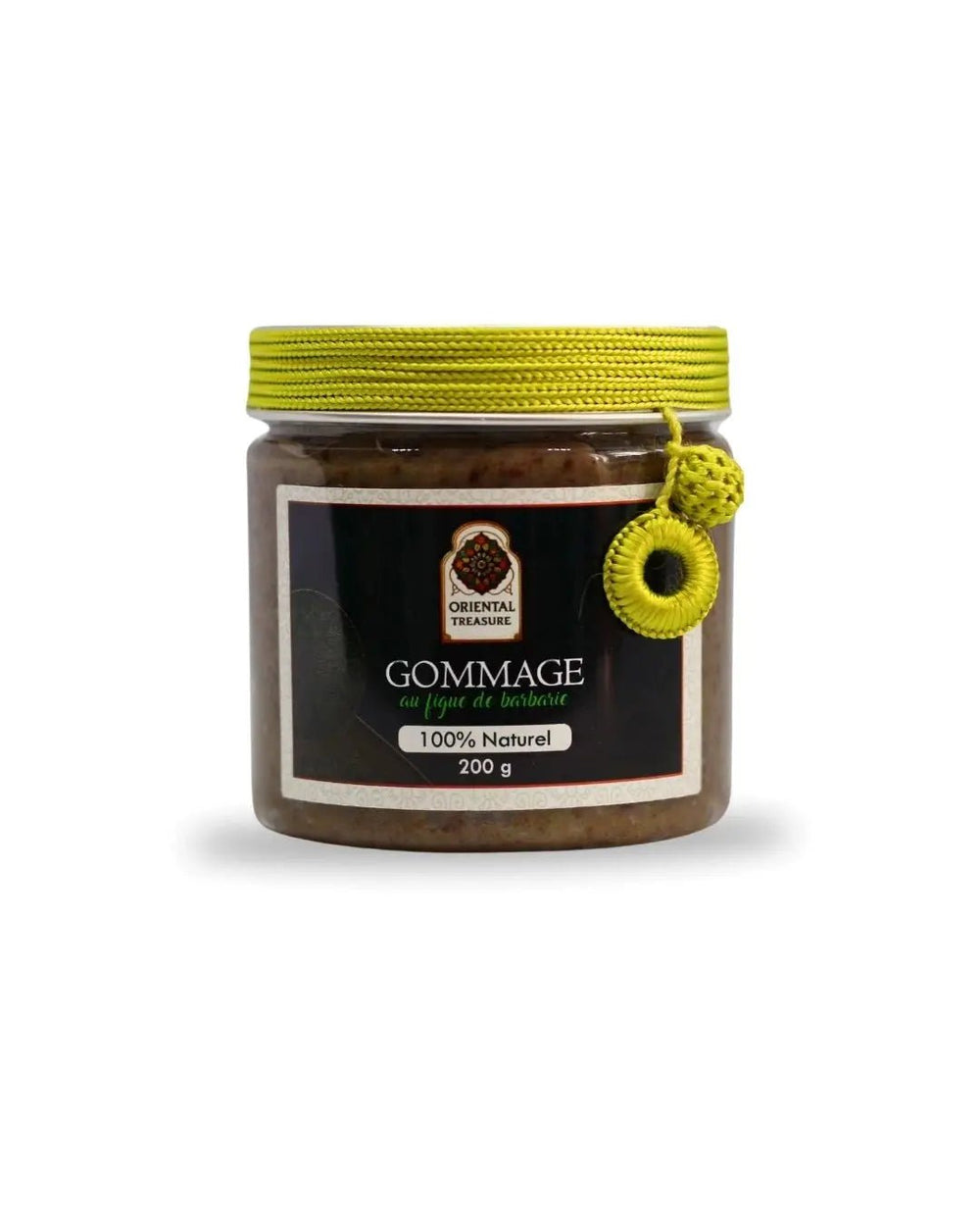 Pot de gommage à la figue de barbarie, un exfoliant à base d'ingrédient naturel