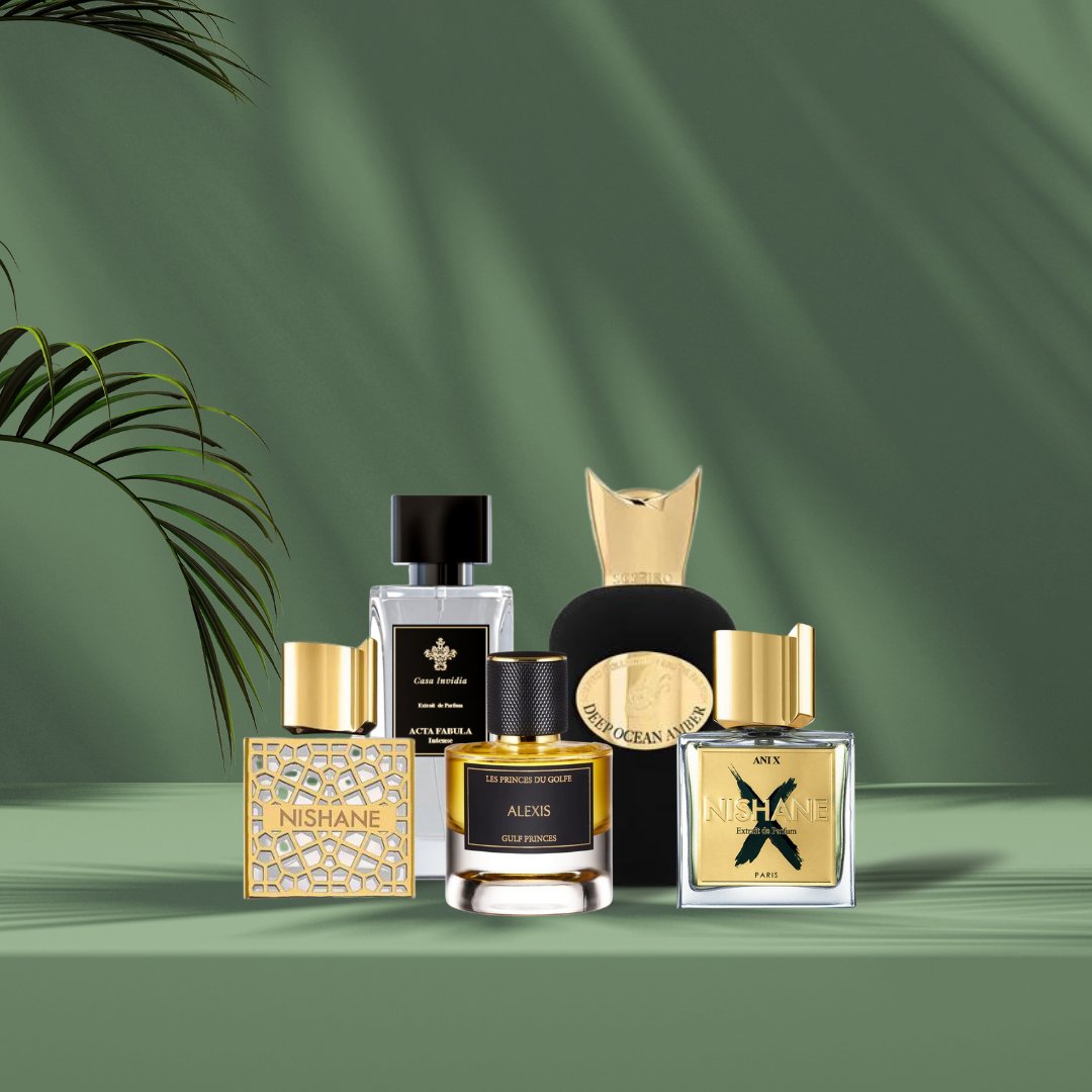 Collection de Parfum de Niche tel que Nishane, Sospiro, Les Fleurs du Golfe