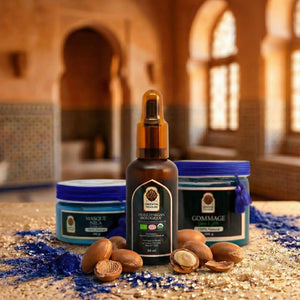 Rituel Éclat du Désert : Cure Anti-Taches & Détox (Nila & Argan)