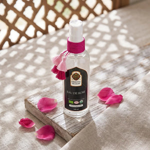 Eau de Rose Bio du Maroc – Rose de Damas Certifiée Ecocert