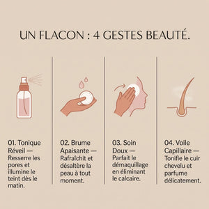 Eau de Rose Bio du Maroc – Rose de Damas Certifiée Ecocert