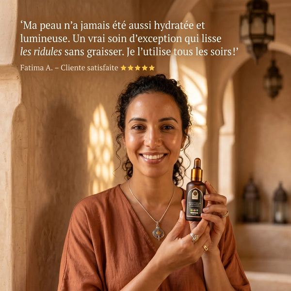 Huile d'Argan Bio Sérum Visage – Certifiée Ecocert, Pressée à Froid