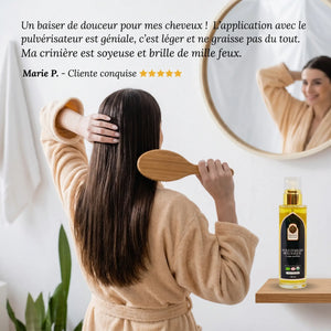 Huile d'Argan Bio Cheveux – Brillance, Force & Réparation (100ml)