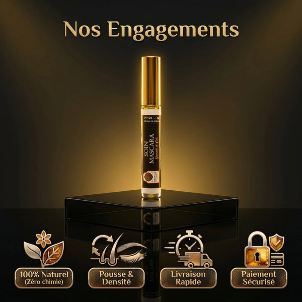 Garanties Oriental Treasure Mascara Soin 100% naturel vegan cruelty-free artisanal