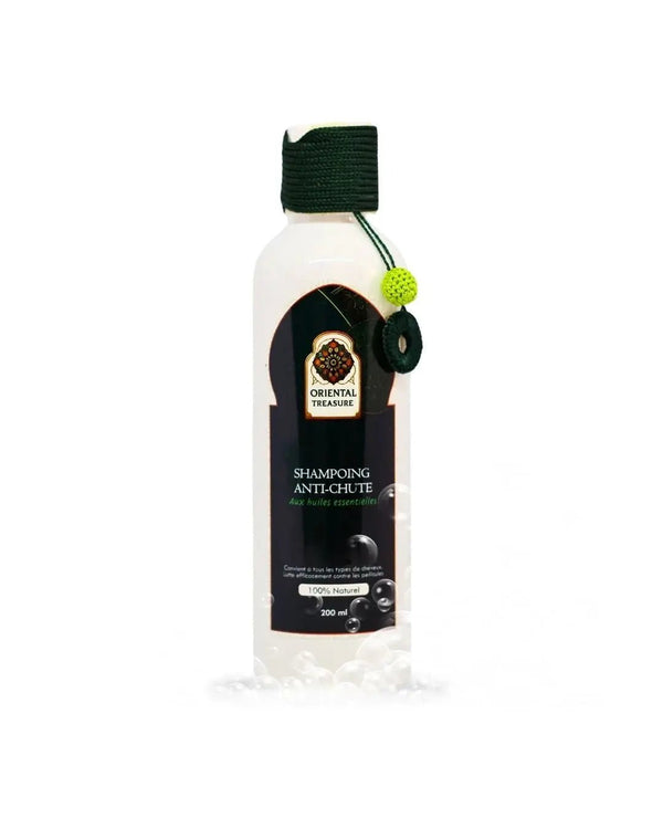 Shampoing aux huiles essentielles à base d'ingrédients naturels sans parabène et sans sulfate