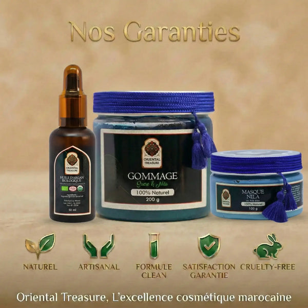 Rituel Éclat du Désert : Cure Anti-Taches & Détox (Nila & Argan)