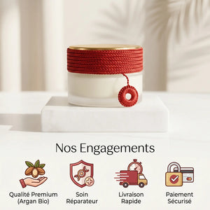 Garanties Oriental Treasure baume lèvres framboise 100% naturel artisanal Maroc