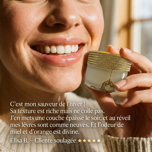 Avis cliente baume lèvres miel lèvres protégées brûlure hiver
