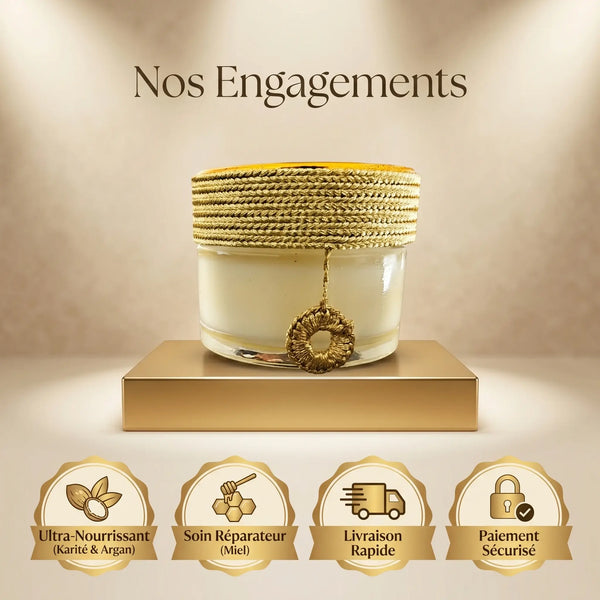 Garanties Oriental Treasure baume lèvres miel 100% naturel artisanal Maroc