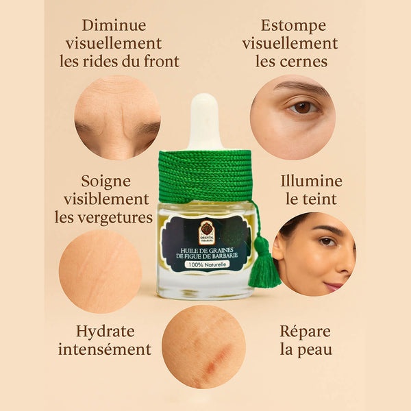 L’Huile Anti-Âge Naturelle N°1 – Figue de Barbarie Bio & Pure
