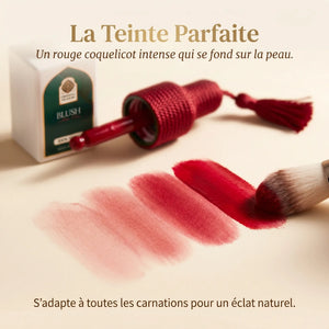 Différentes teintes blush Aker Fassi modulable léger ou intense