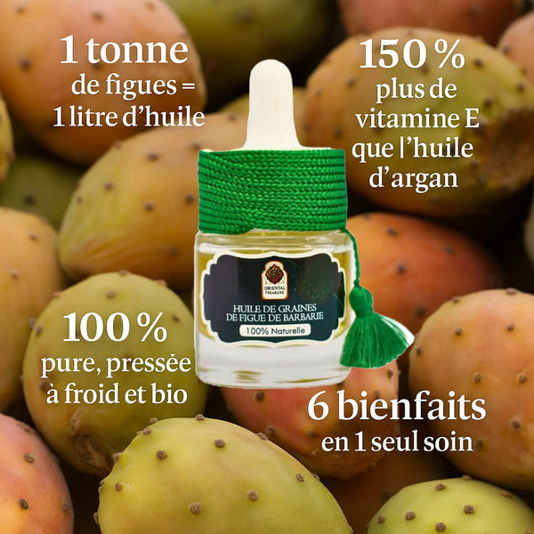 L’Huile Anti-Âge Naturelle N°1 – Figue de Barbarie Bio & Pure