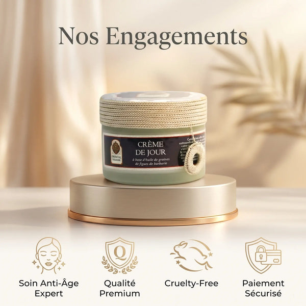 Garanties Oriental Treasure crème de jour anti-rides naturelle Maroc