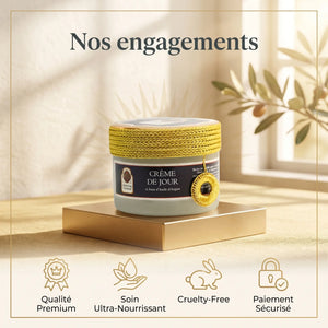 Garanties Oriental Treasure crème de jour argan naturelle Maroc