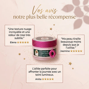 Crème de Jour Argan et Rose