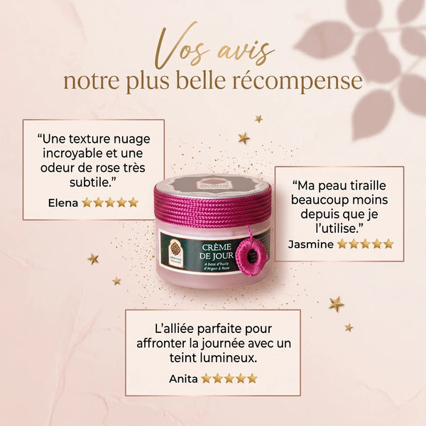 Crème de Jour Argan et Rose