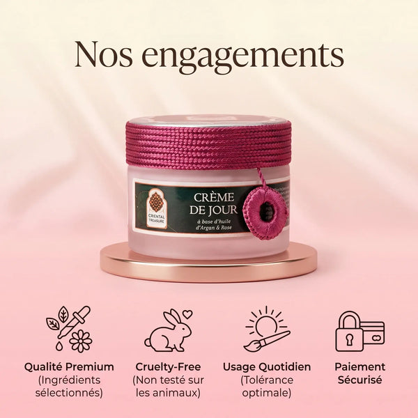 Crème de Jour Argan et Rose