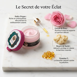 Crème de Jour Argan et Rose