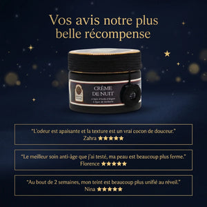Avis clientes crème de nuit anti-âge Oriental Treasure