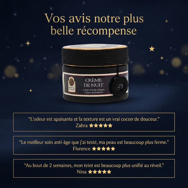Avis clientes crème de nuit anti-âge Oriental Treasure