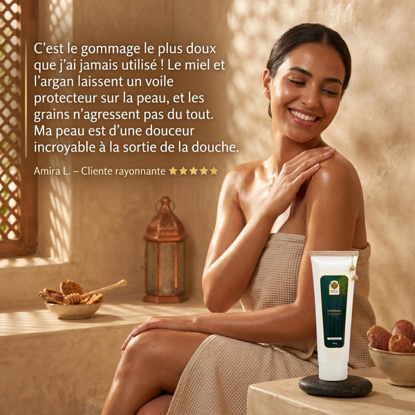 Gommage Corps Miel & Figue de Barbarie – Exfoliant Hydratant Gourmand