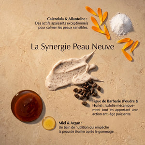 Gommage Corps Miel & Figue de Barbarie – Exfoliant Hydratant Gourmand