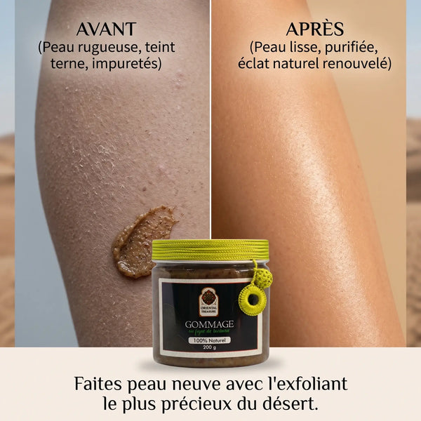Gommage Anti-Âge à la Figue de Barbarie & Argile Verte – Visage & Corps