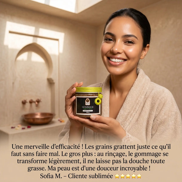 Gommage Anti-Âge à la Figue de Barbarie & Argile Verte – Visage & Corps
