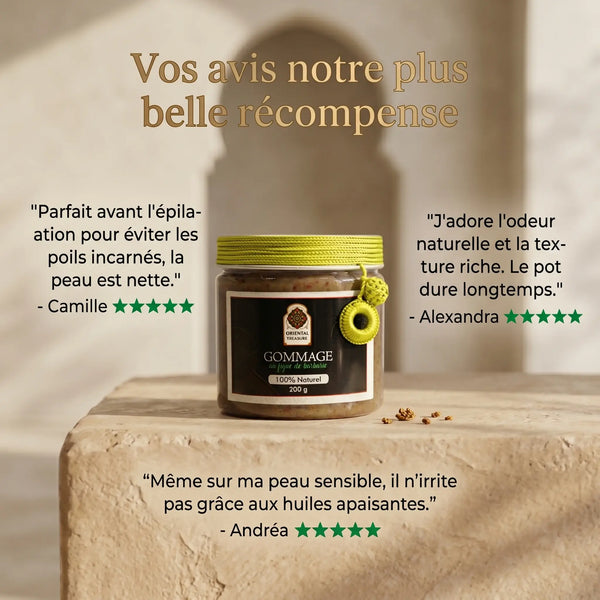 Gommage Anti-Âge à la Figue de Barbarie & Argile Verte – Visage & Corps