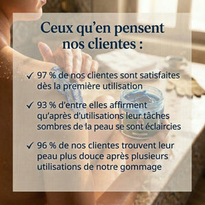 Gommage Éclaircissant au Nila Bleu & Argan – Exfoliant Doux & Unifiant