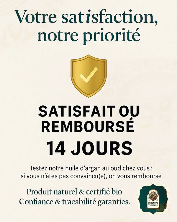🌿 Huile d’Argan & Oud – Élixir nourrissant & parfum envoûtant