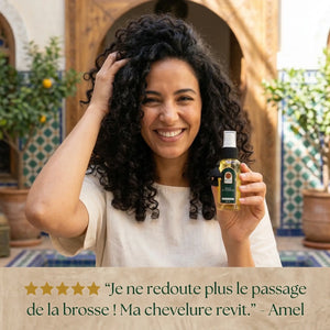 Huile Anti-Chute Naturelle – Stimulation & Croissance des Cheveux