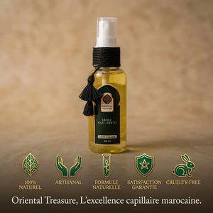 Huile Anti-Chute Naturelle – Stimulation & Croissance des Cheveux