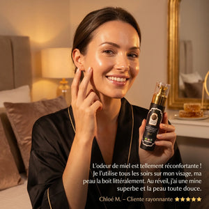 Huile d'Argan Bio Parfumée au Miel – Soin Gourmand Visage, Corps & Cheveux