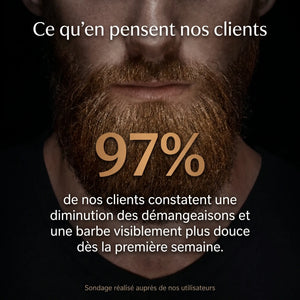 Huile de Barbe Naturelle & Bio 30ml – Pousse, Douceur et Hydratation