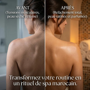 Huile de Massage à la Rose – Soin Sensoriel Anti-Âge Peau Mature