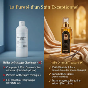 Huile de Massage à la Vanille – Soin Gourmand Cocooning & Relaxation