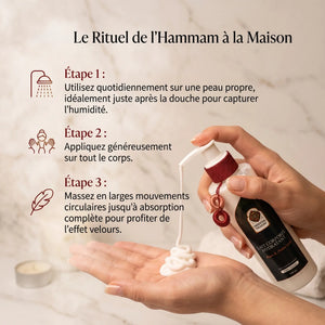 Lait Hydratant Corps Argan, Ambre & Musc – Soin Sensuel Cocooning Peaux Sèches