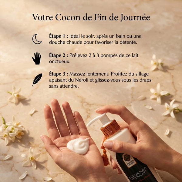Lait Hydratant Corps Argan & Fleur d'Oranger – Soin Floral Quotidien