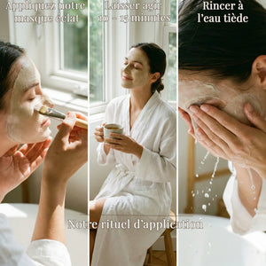 Masque Éclat Naturel au Safran & Miel - Illuminateur & Hydratant