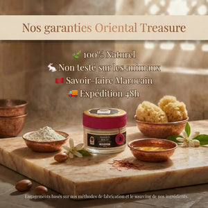 Masque Éclat Naturel au Safran & Miel - Illuminateur & Hydratant