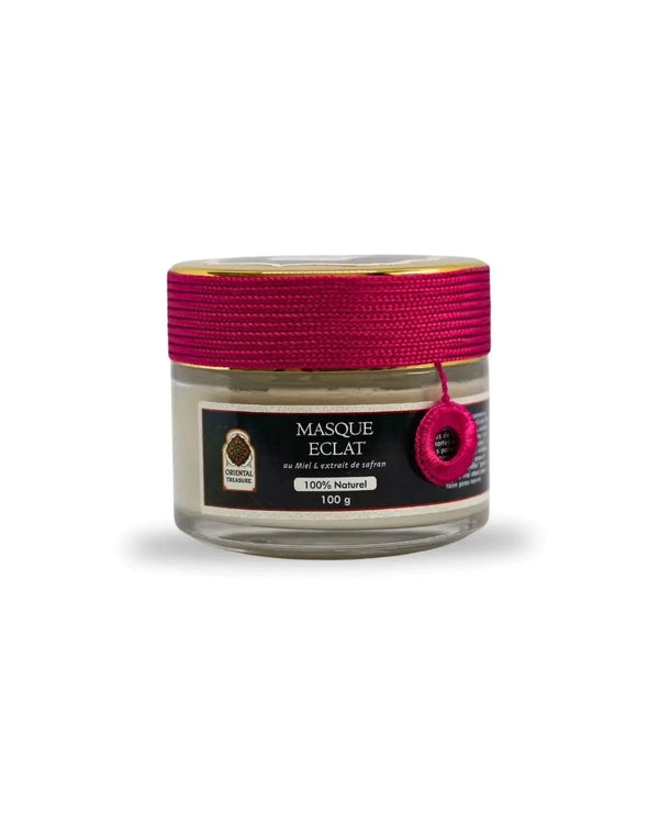 Pot Masque éclat Miel et safran à base d'ingrédient naturel