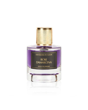 Flacon de parfum Rose Damascena des Fleurs du golfe