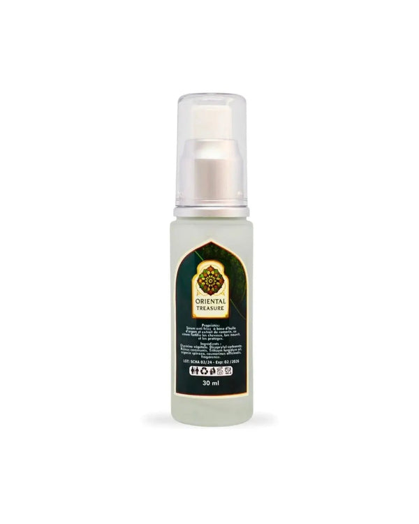 Liste des ingrédients de notre Sérum cheveux, C'est un Sérum cheveux à base d'ingrédients naturels