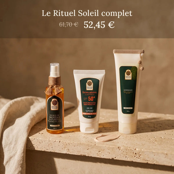 Rituel Soleil, coffret de 3 produits solaires à -15%
