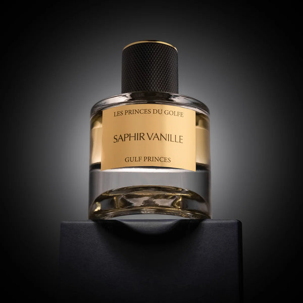 Flacon de parfum Saphire Vanille vue de face